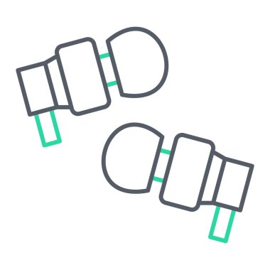 Çizgi film uydusunun vektör çizimi