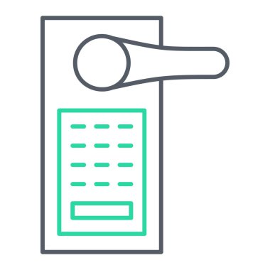 Modern otomatik simgenin vektör illüstrasyonu