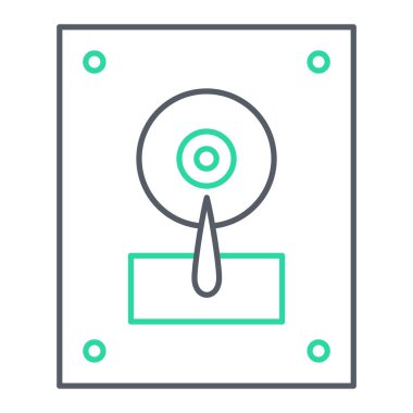 Vektör illüstrasyonu, simge ögesi arkaplanı