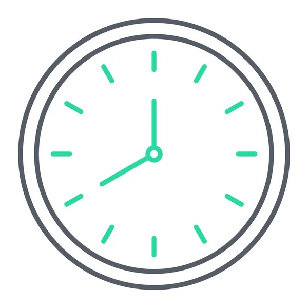 Піктограма Clock Vector Illustration — стоковий вектор