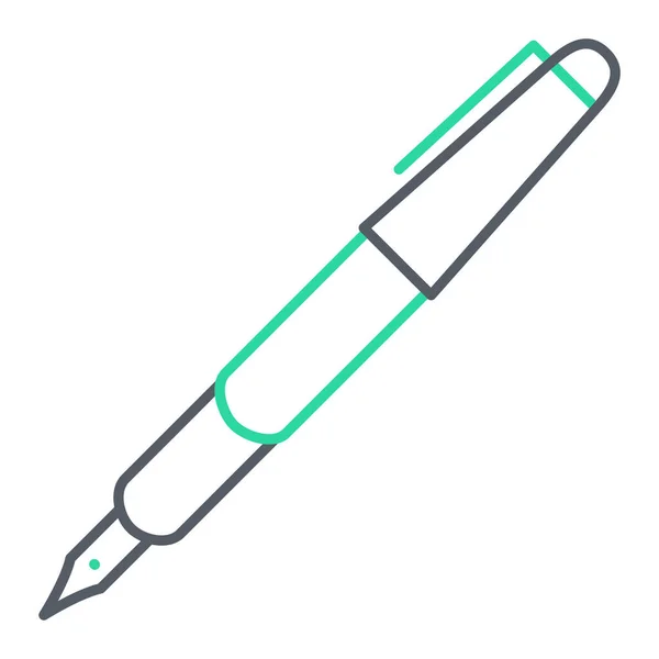 ペンだ Webアイコンシンプルなイラスト — ストックベクタ