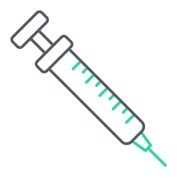 注射器アイコンベクトルイラスト — ストックベクタ