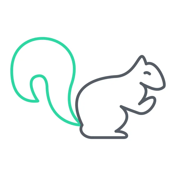 Vektor Illustration Der Niedlichen Katze Symbol — Stockvektor