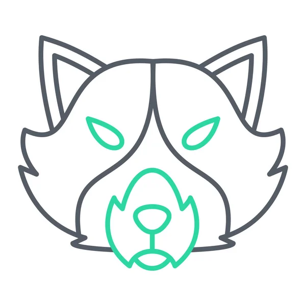 Vector Illustration Cat Face Icon — Wektor stockowy