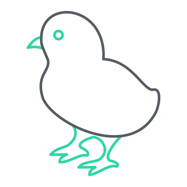Bird Icon Vector Illustration Web Mobile Design — Image vectorielle