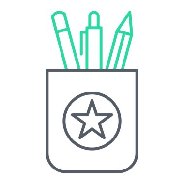 kalem simgesi vektör illüstrasyonu