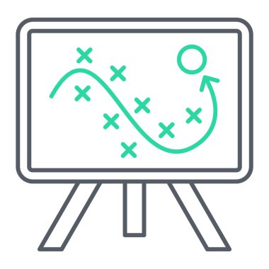 Blackboard simge vektör çizim