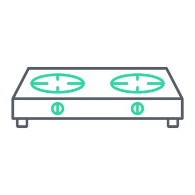 Ölçek simgesinin vektör illüstrasyonu