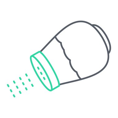 Çizgi film besin simgesinin vektör çizimi