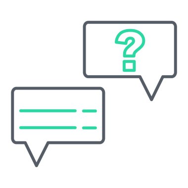 soru işareti vektör illüstrasyon tasarımı içeren konuşma balonu