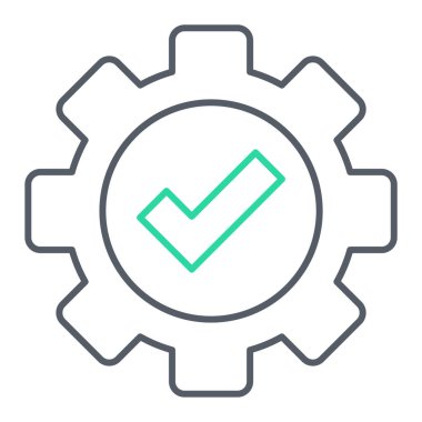 Web ve mobil için teknik vektör ikonu düzenlenebilir çizgi ana hatları simgeleri destekle