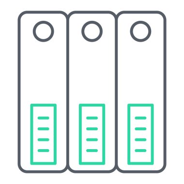 dosya dizini vektör illüstrasyonu