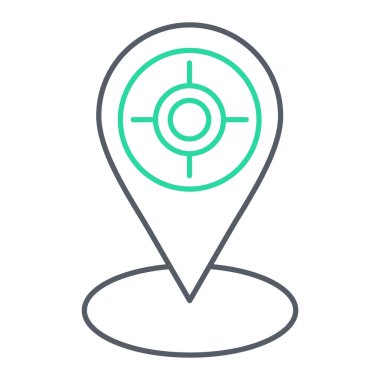 seo modern simgesinin vektör illüstrasyonu