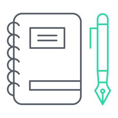 dizüstü simgesi vektör illüstrasyonu