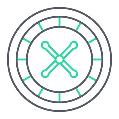 hedef simge vektör illüstrasyonu