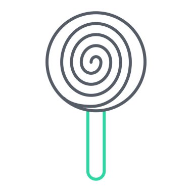 Lolipop vektör satırı simgesi