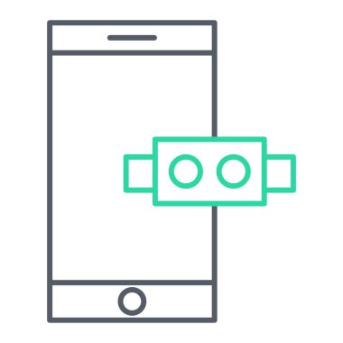 akıllı telefon aygıtı ikon vektör illüstrasyon tasarımı