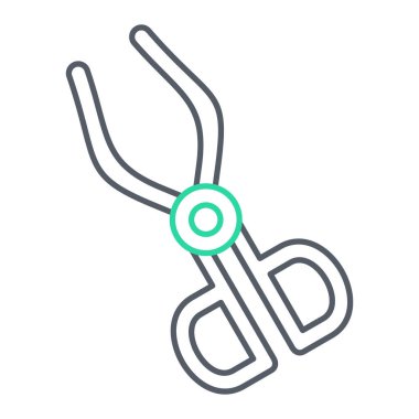 Modern b 'nin vektör illüstrasyonu simge çizgisi yok.