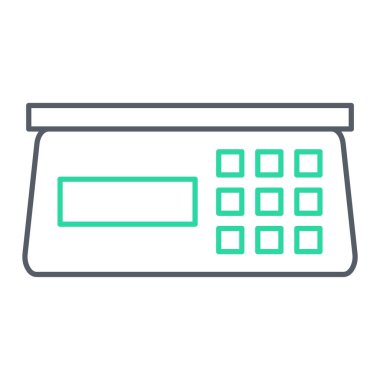 Kredi kartı ikonu vektör illüstrasyonu