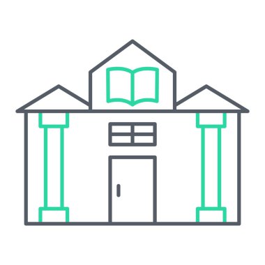 Yapı simgesinin vektör illüstrasyonu