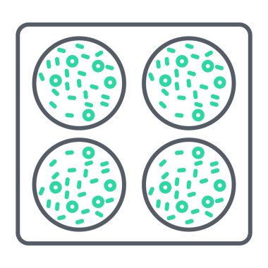 Pizza ikonu. Yemek sembolü. vektör illüstrasyonu