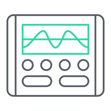 Modern b 'nin vektör illüstrasyonu eksik simgesi