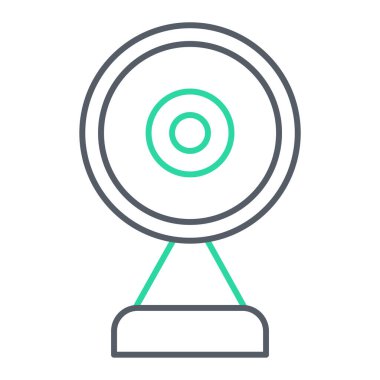 Webcam simge vektör çizim