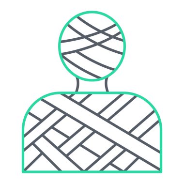 futbol ikonu vektör illüstrasyonu