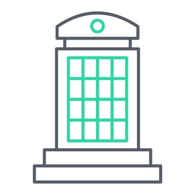 kule ikon vektör illüstrasyonu