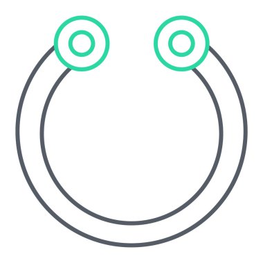 Sporun izole edilmiş ikonunun vektör çizimi 