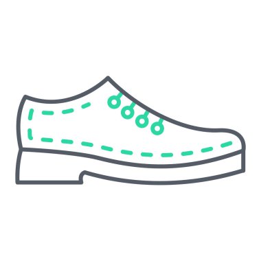 ayakkabı ikonu vektör illüstrasyonu