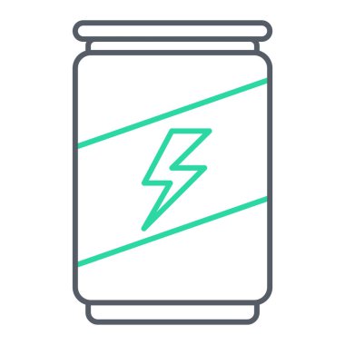 Pil simgesinin vektör illüstrasyonu