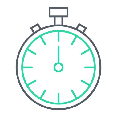 Kronometre simgesi çizimi