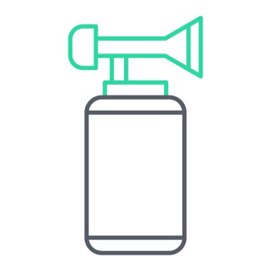 Su pompası simgesinin vektör illüstrasyonu