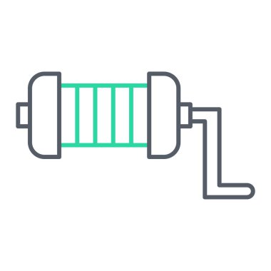 Boru simge vektör çizim