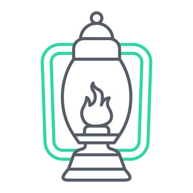 Ağ için kamp sembolünün vektör illüstrasyonu.