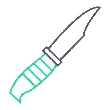 bıçak simgesi vektör illüstrasyonu