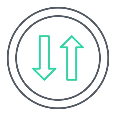 ok simgesinin vektör illüstrasyonu