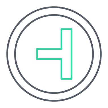 Modern b 'nin vektör illüstrasyonu simge unsurundan yoksun. düzenlenebilir vuruş