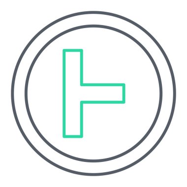 Modern b 'nin vektör illüstrasyonu simge eksikliği işareti