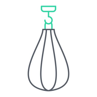 Modern b 'nin vektör illüstrasyonu eksik simgesi