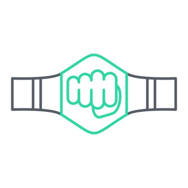 Moda biçimi izole edilmiş arkaplanda el sıkışma simgesi