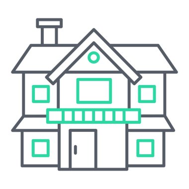 ev simgesi vektör illüstrasyonu