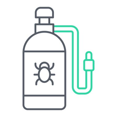 Beyaz arkaplanda izole edilmiş güneş kremi simgesi vektörü, losyon şeffaf işareti
