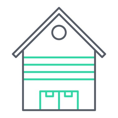 ev simgesi vektör illüstrasyonu