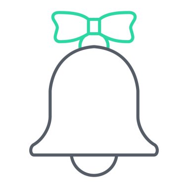 Çan simgesi vektör illüstrasyonu