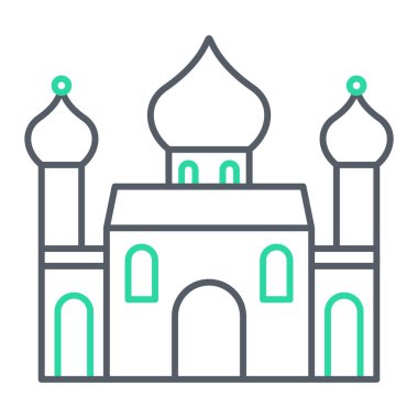 Cami simgesi, vektör resimleme