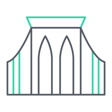 Baş simge. Beyaz arkaplanda izole edilmiş ağ tasarımı için basit ip vektör simgeleri çizimi