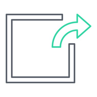 seo modern simgesinin vektör illüstrasyonu