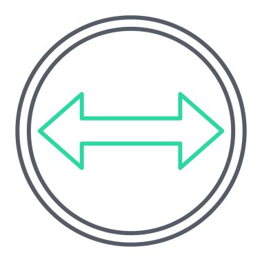 ok simgesinin vektör illüstrasyonu